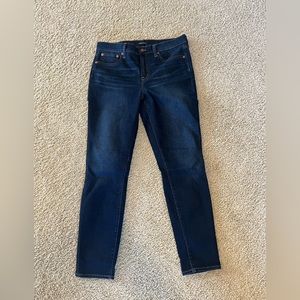 J. Crew women’s toothpick skinny jeans size 29